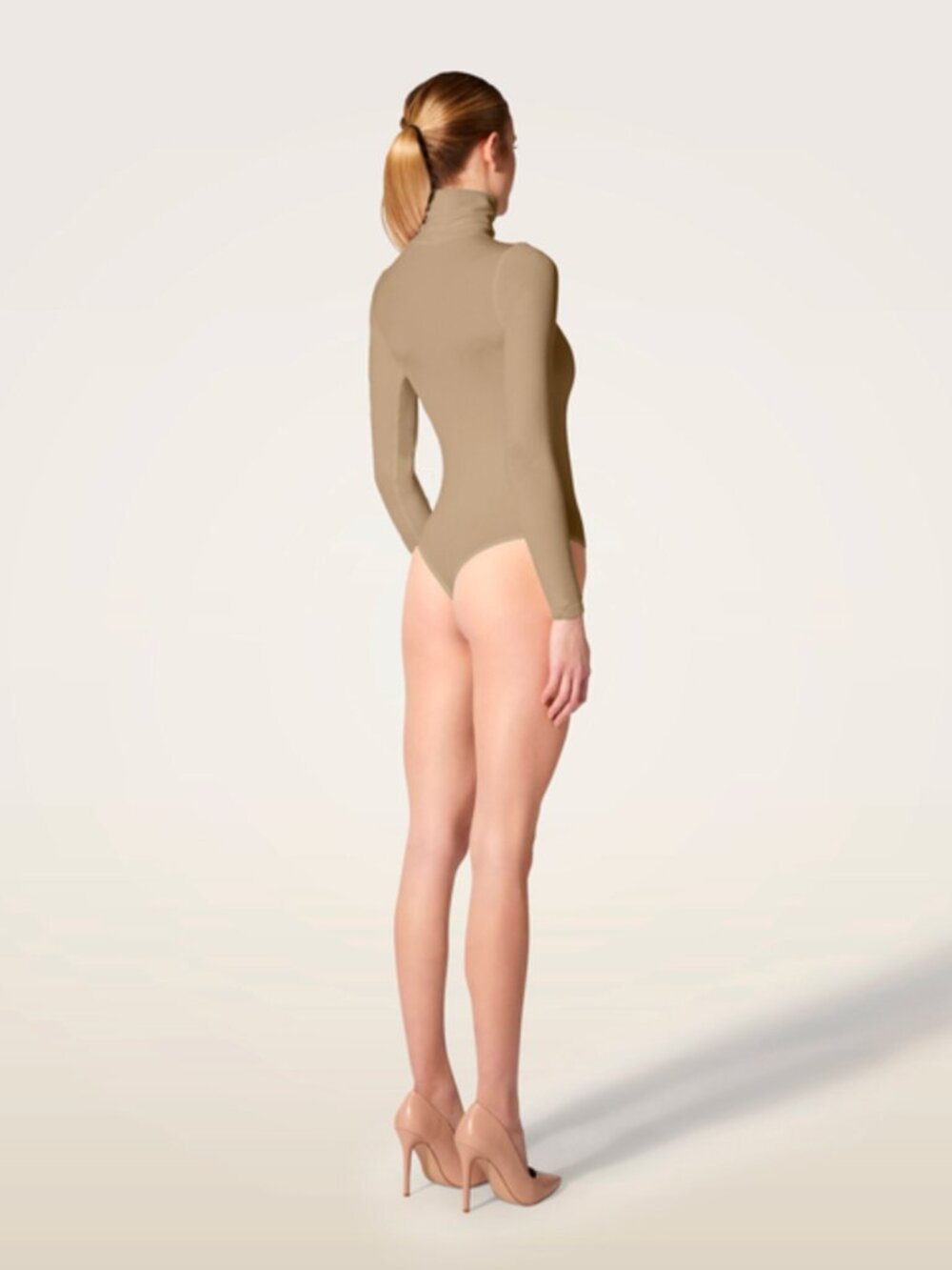Wolford | Colorado Bodysuit in Taupe - Picture 2 of 9